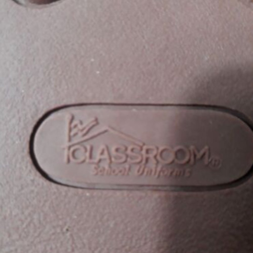 Classroom School Uniform Oxford Shoes Youth Size 9.5 Tan Lace up "Bucky" - Picture 9 of 10